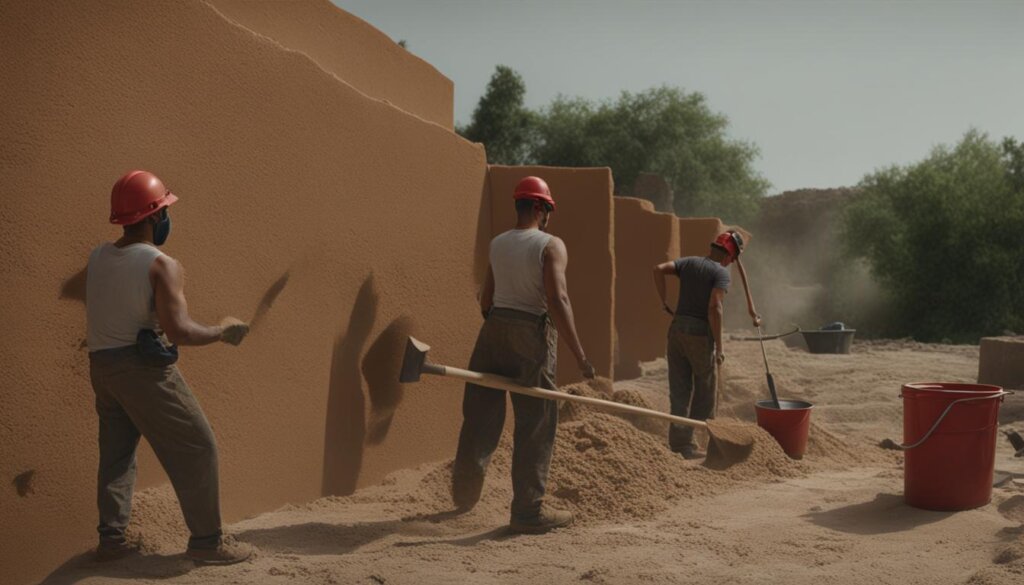 pasos para estucar una pared